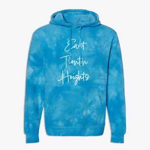 East Trenton Heights New Jersey Freestyle Premium Tie-Dye Hoodie