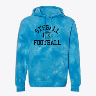 Stegall Texas Football Premium Tie-Dye Hoodie