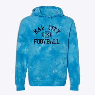 Kaw City Oklahoma Football Premium Tie-Dye Hoodie