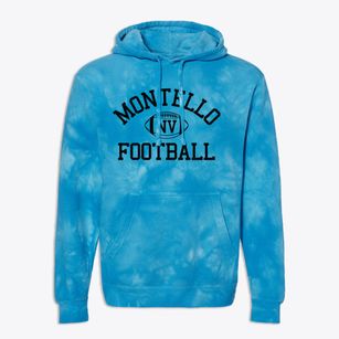 Montello Nevada Football Premium Tie-Dye Hoodie