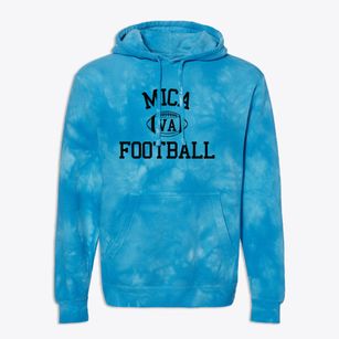 Mica Virginia Football Premium Tie-Dye Hoodie