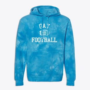 Gay Idaho Football Premium Tie-Dye Hoodie