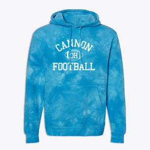 Cannon Ohio Football Premium Tie-Dye Hoodie