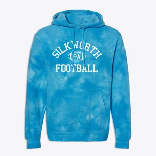 Silkworth Pennsylvania Football Premium Tie-Dye Hoodie