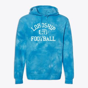 Lordship Connecticut Football Premium Tie-Dye Hoodie