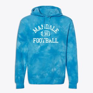 Mandale Ohio Football Premium Tie-Dye Hoodie