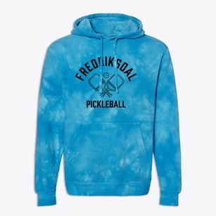 Fredriksdal Virgin Islands Pickleball Premium Tie-Dye Hoodie
