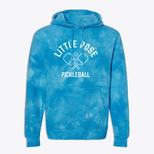 Little Rose Wisconsin Pickleball Premium Tie-Dye Hoodie