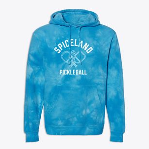 Spiceland Indiana Pickleball Premium Tie-Dye Hoodie