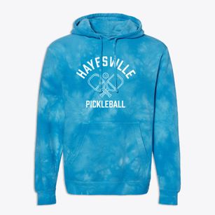 Hayesville Oregon Pickleball Premium Tie-Dye Hoodie