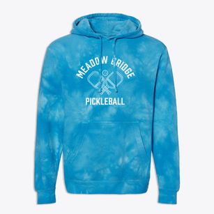 Meadow Bridge West Virginia Pickleball Premium Tie-Dye Hoodie