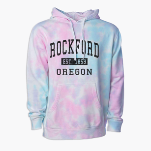 Rockford Oregon Classic Established Premium Tie-Dye Hoodie