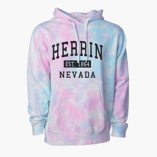 Herrin Nevada Classic Established Premium Tie-Dye Hoodie