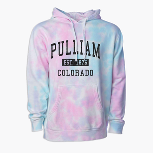 Pulliam Colorado Classic Established Premium Tie-Dye Hoodie
