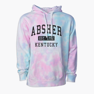 Absher Kentucky Classic Established Premium Tie-Dye Hoodie