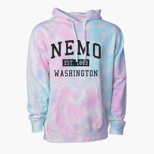 Nemo Washington Classic Established Premium Tie-Dye Hoodie