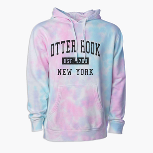Otter Hook New York Classic Established Premium Tie-Dye Hoodie