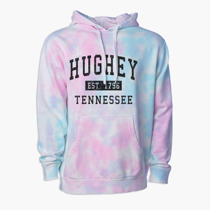 Hughey Tennessee Classic Established Premium Tie-Dye Hoodie