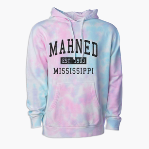Mahned Mississippi Classic Established Premium Tie-Dye Hoodie