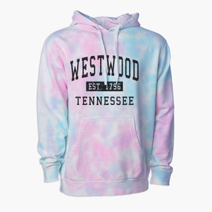 Westwood Tennessee Classic Established Premium Tie-Dye Hoodie