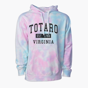 Totaro Virginia Classic Established Premium Tie-Dye Hoodie