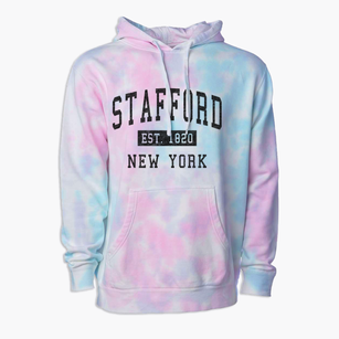 Stafford New York Classic Established Premium Tie-Dye Hoodie