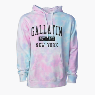 Gallatin New York Classic Established Premium Tie-Dye Hoodie