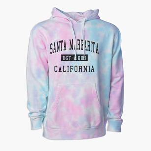 Santa Margarita California Classic Established Premium Tie-Dye Hoodie