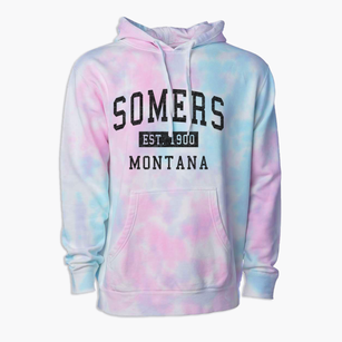 Somers Montana Classic Established Premium Tie-Dye Hoodie
