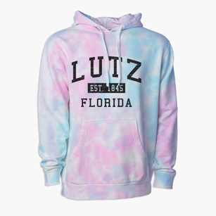 Lutz Florida Classic Established Premium Tie-Dye Hoodie