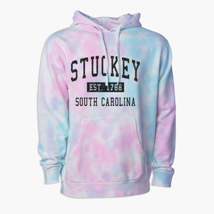 Stuckey South Carolina Classic Established Premium Tie-Dye Hoodie