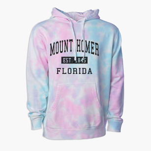 Mount Homer Florida Classic Established Premium Tie-Dye Hoodie