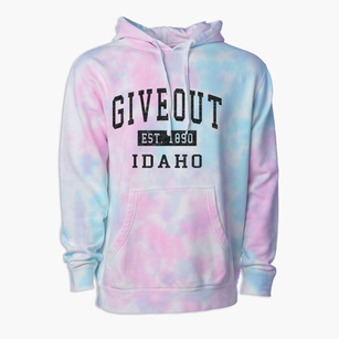 Giveout Idaho Classic Established Premium Tie-Dye Hoodie