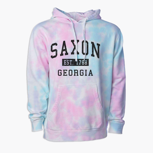 Saxon Georgia Classic Established Premium Tie-Dye Hoodie