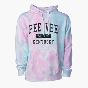 Pee Vee Kentucky Classic Established Premium Tie-Dye Hoodie