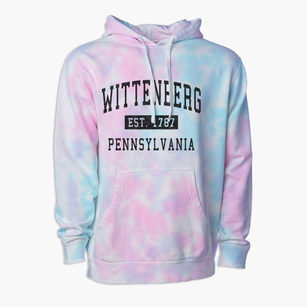 Wittenberg Pennsylvania Classic Established Premium Tie-Dye Hoodie