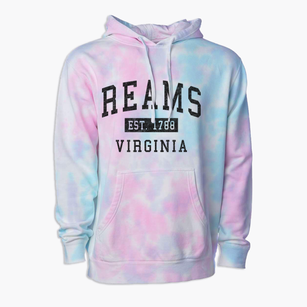 Reams Virginia Classic Established Premium Tie-Dye Hoodie