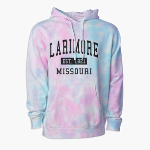 Larimore Missouri Classic Established Premium Tie-Dye Hoodie