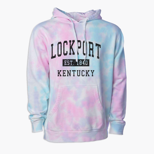 Lockport Kentucky Classic Established Premium Tie-Dye Hoodie