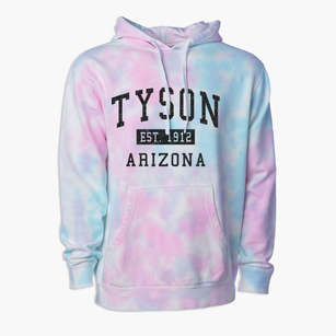 Tyson Arizona Classic Established Premium Tie-Dye Hoodie