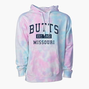 Butts Missouri Classic Established Premium Tie-Dye Hoodie