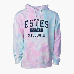 Estes Missouri Classic Established Premium Tie-Dye Hoodie