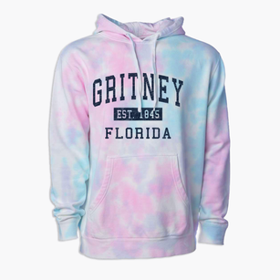 Gritney Florida Classic Established Premium Tie-Dye Hoodie