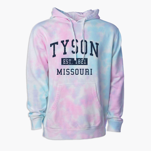 Tyson Missouri Classic Established Premium Tie-Dye Hoodie