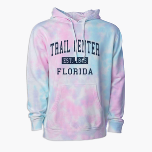 Trail Center Florida Classic Established Premium Tie-Dye Hoodie