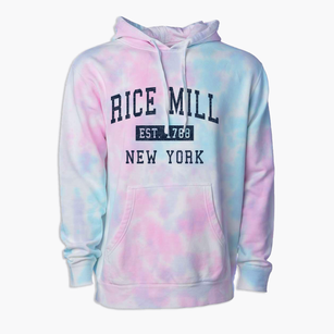 Rice Mill New York Classic Established Premium Tie-Dye Hoodie