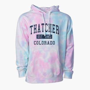 Thatcher Colorado Classic Established Premium Tie-Dye Hoodie