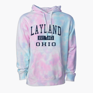 Layland Ohio Classic Established Premium Tie-Dye Hoodie