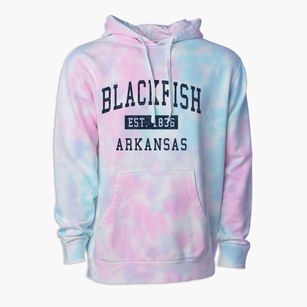 Blackfish Arkansas Classic Established Premium Tie-Dye Hoodie