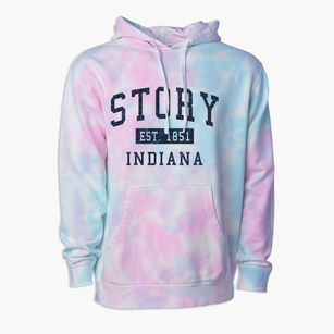 Story Indiana Classic Established Premium Tie-Dye Hoodie